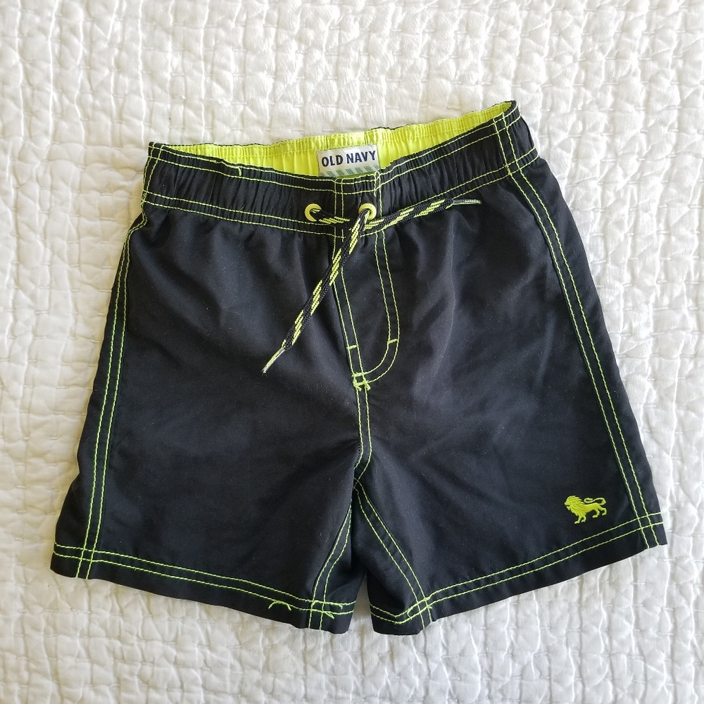Old Navy Black Swim Trunks size 5 (XS)